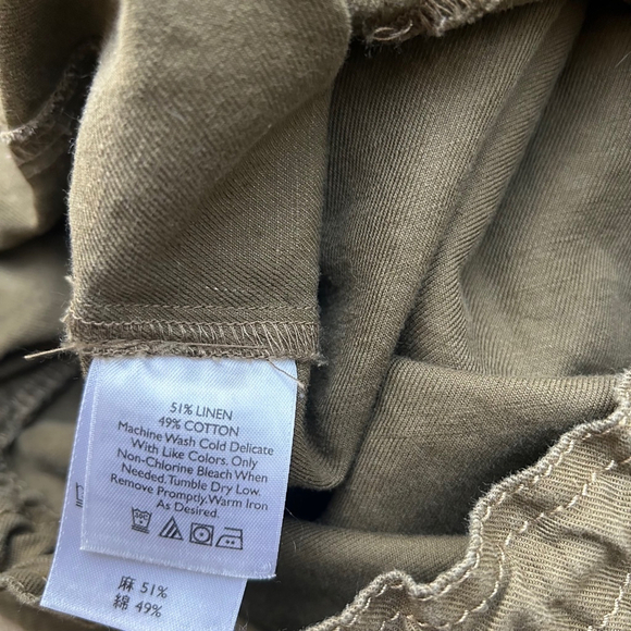 Women's Eddie Bauer Jacket, Size S, Olive - Picture 6 of 6